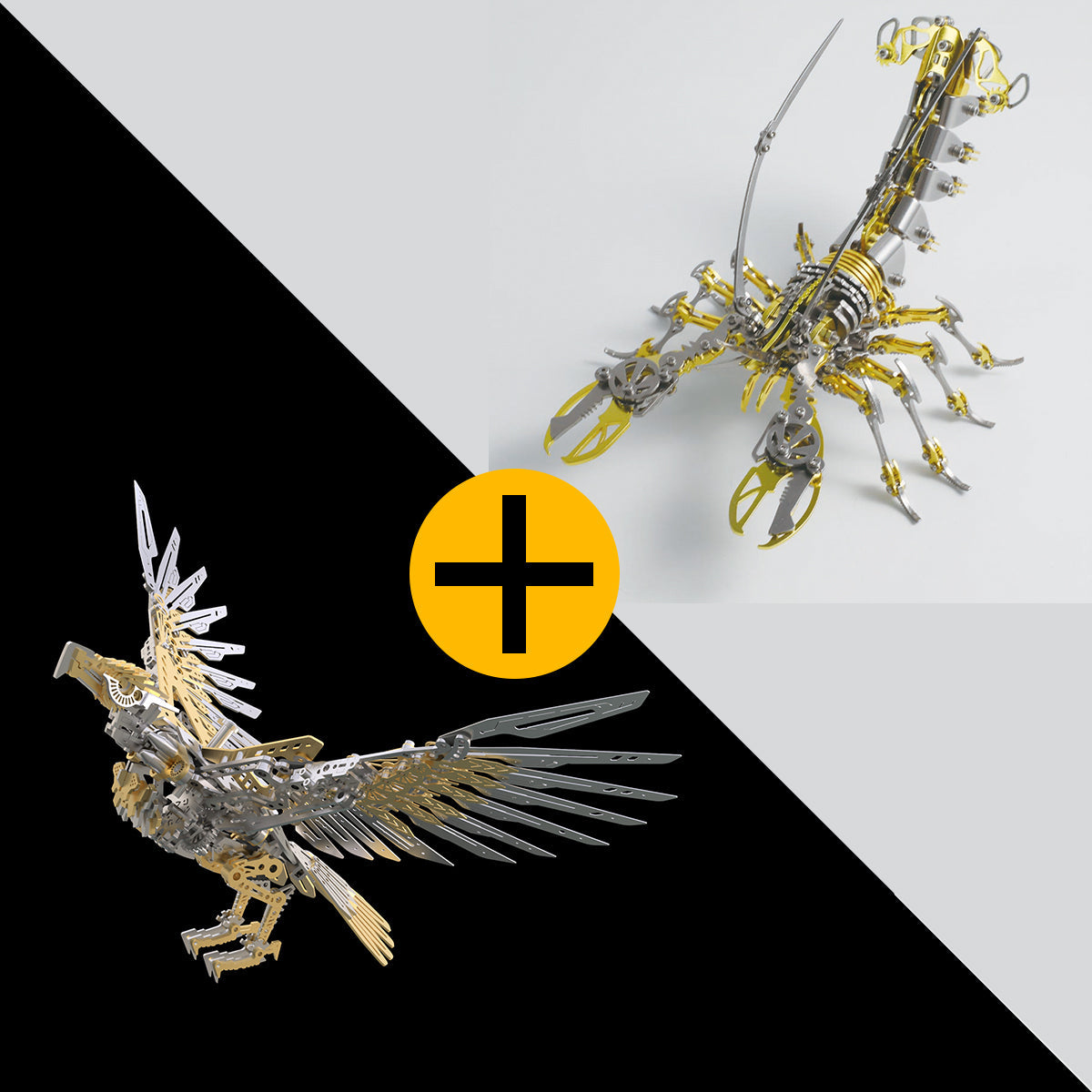Estrelik™ | Majestic 3D Metal Mechanical Eagle Model Kit