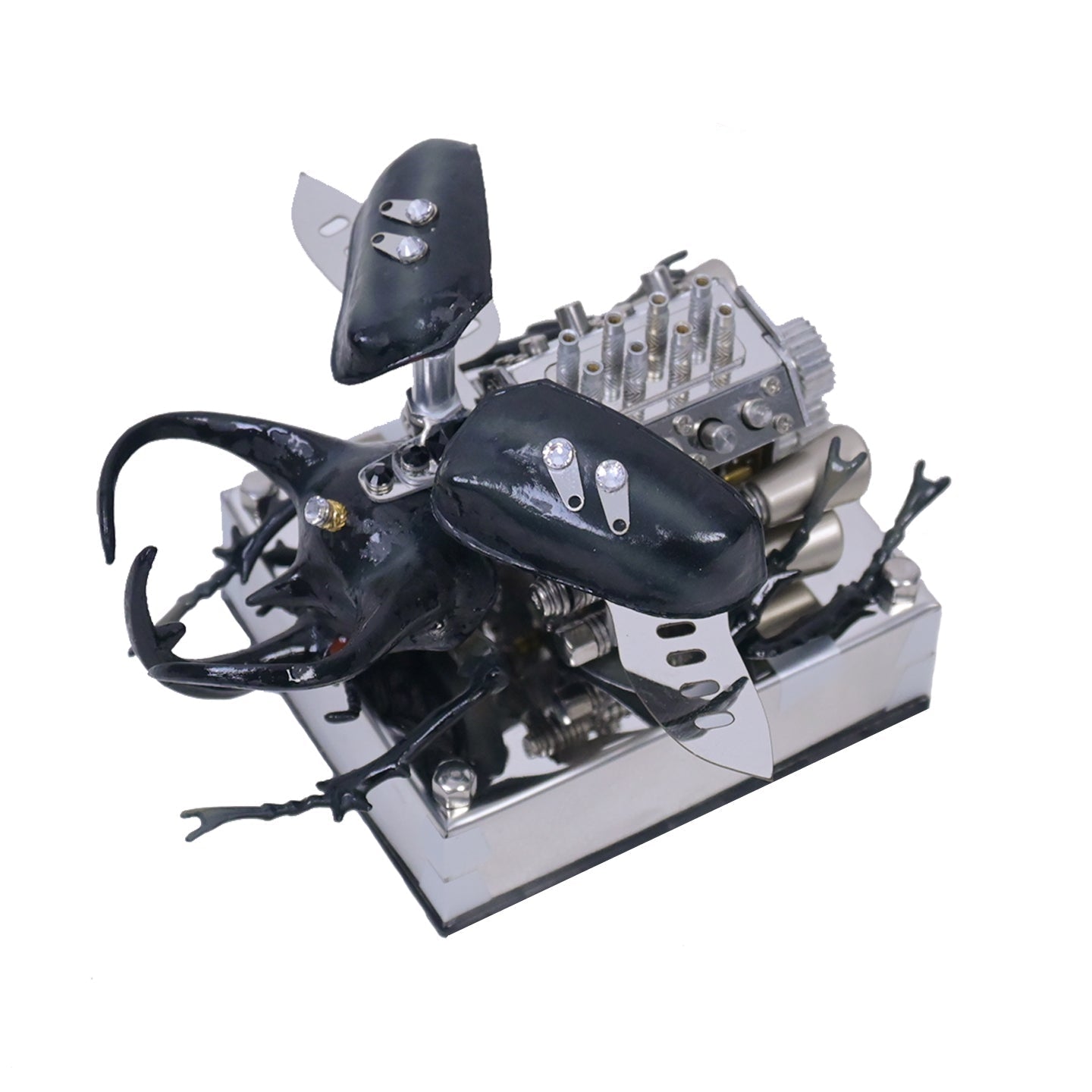 Estrelik™ | DIY V8 Engine Model Kit - Premium Metal Mechanical Beetle