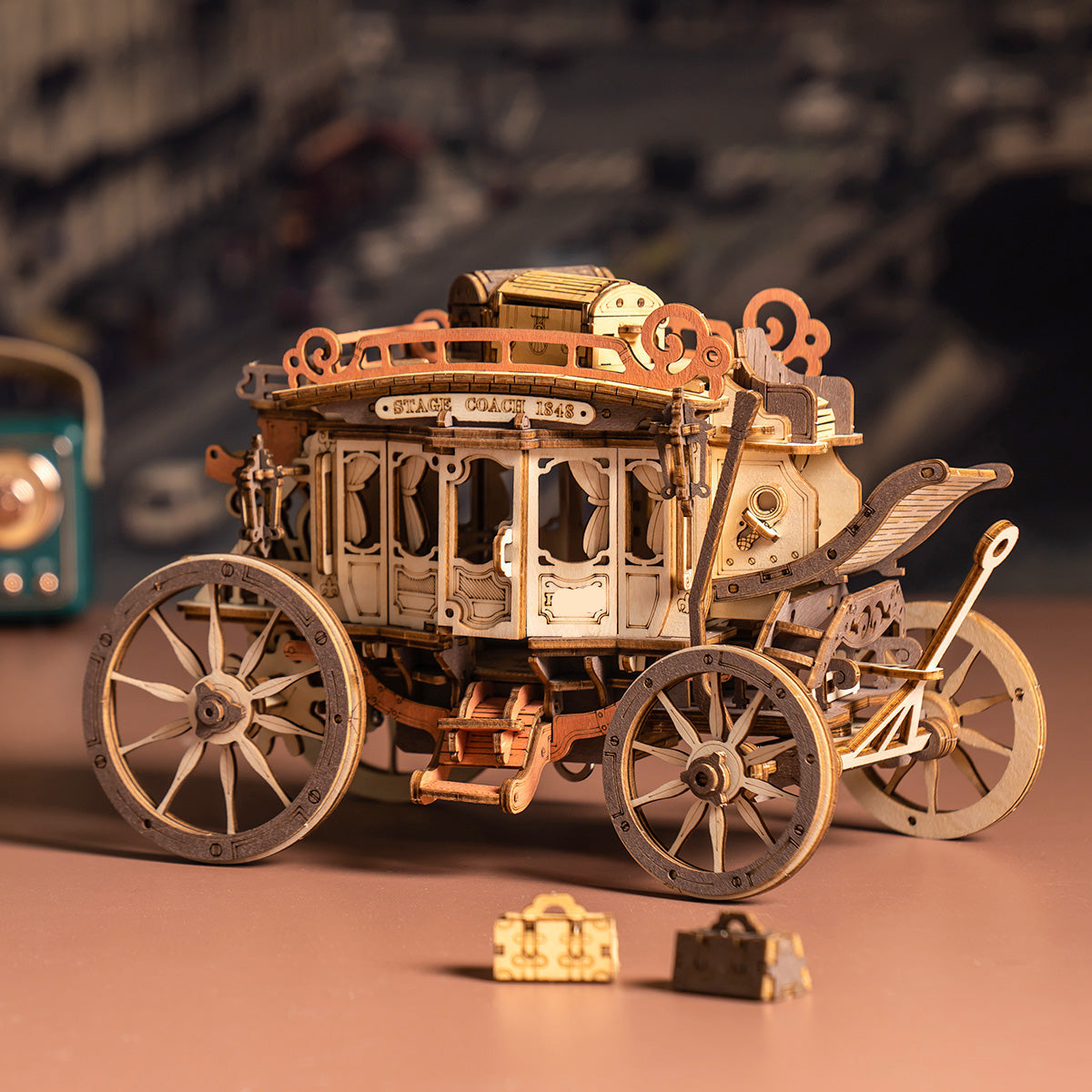 Estrelik™ | Victorian Stagecoach Musical Mechanical Kit