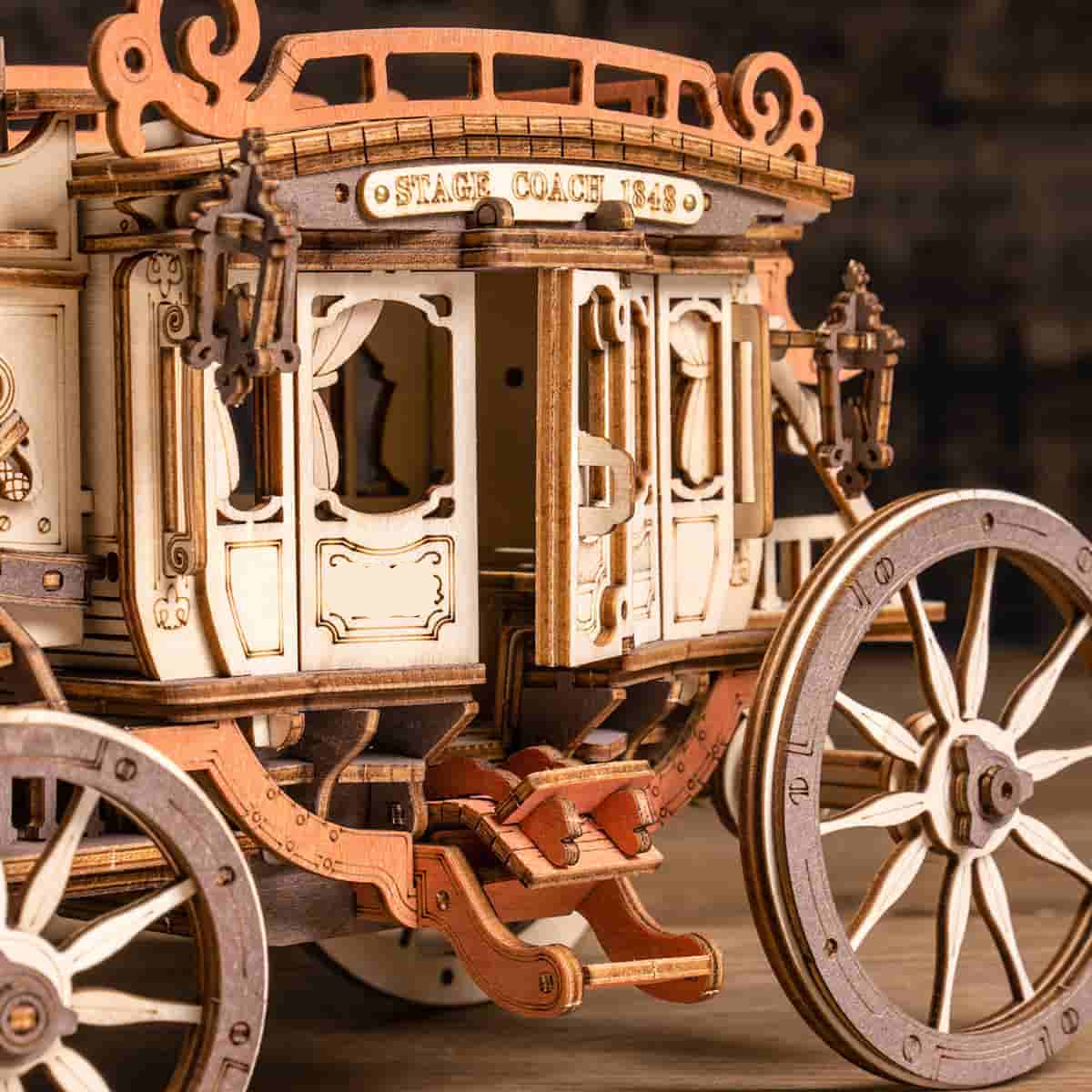 Estrelik™ | Victorian Stagecoach Musical Mechanical Kit