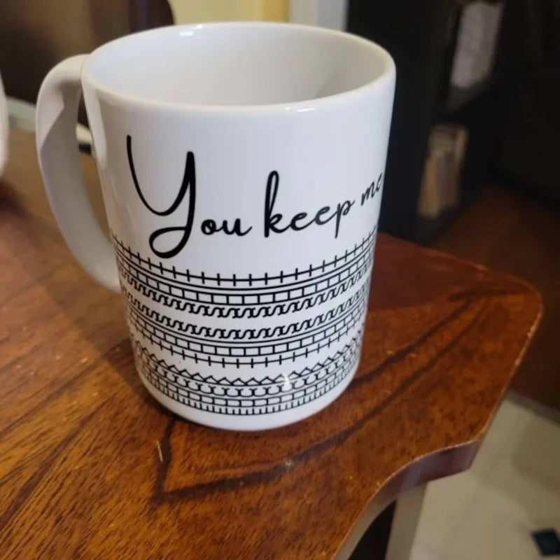 Hidden Message Ceramic Mug – Sophistication Meets Humor