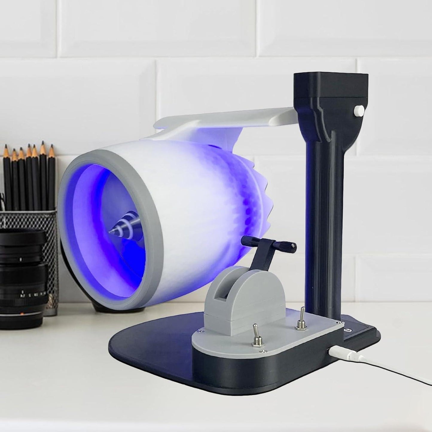 Estrelik™ | JetEngine Humidifier Fan - Aviation-Inspired Desktop Companion