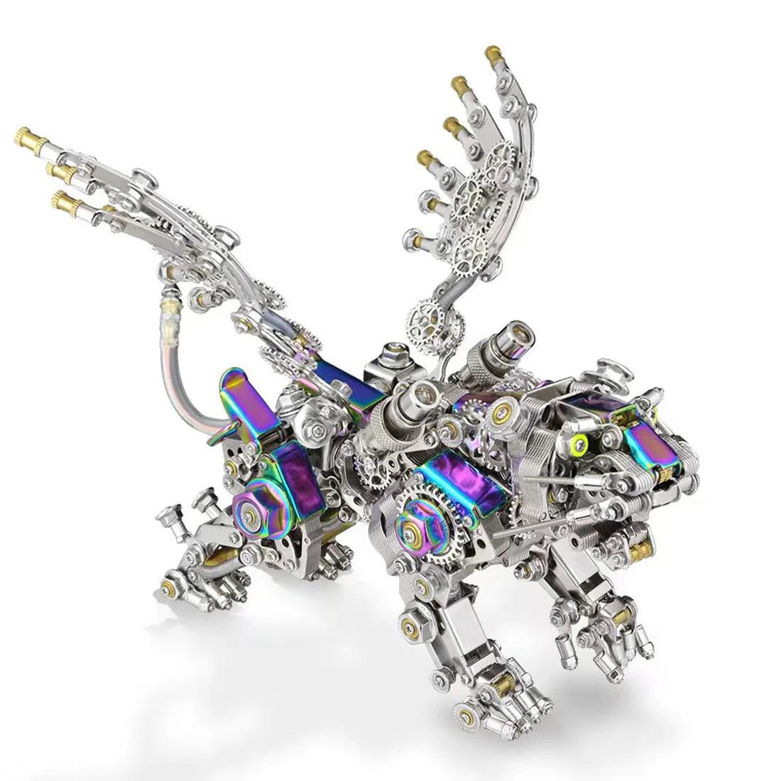 Estrelik™ | Mechanical Winged Tiger 3D Metal Puzzle 700+ Pieces