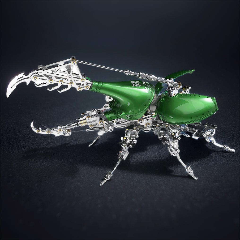 Estrelik™ | DIY 3D Beetle with Long Horn Metal Model Puzzles Kits