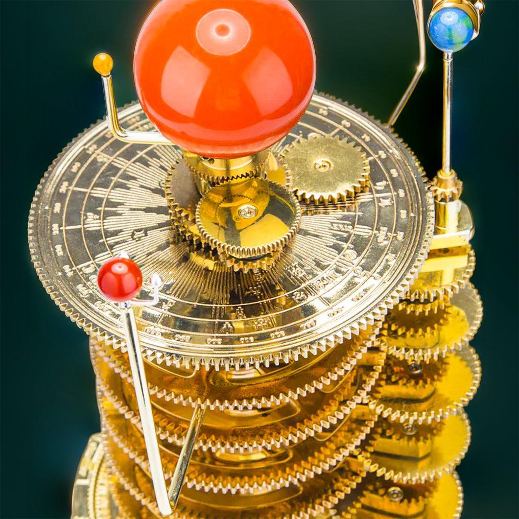 Estrelik™ | DIY 3D Metal Orrery Solar System Eight Planet Model Kit - 200Pcs
