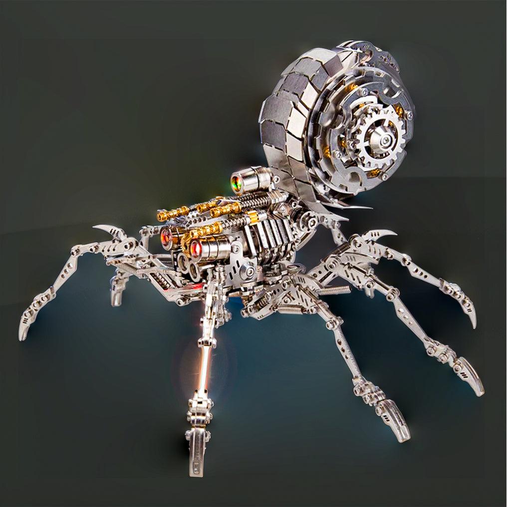Estrelik™ | DIY 3D Metal Spider Puzzle Model Kit Games Creative Gift-203Pcs