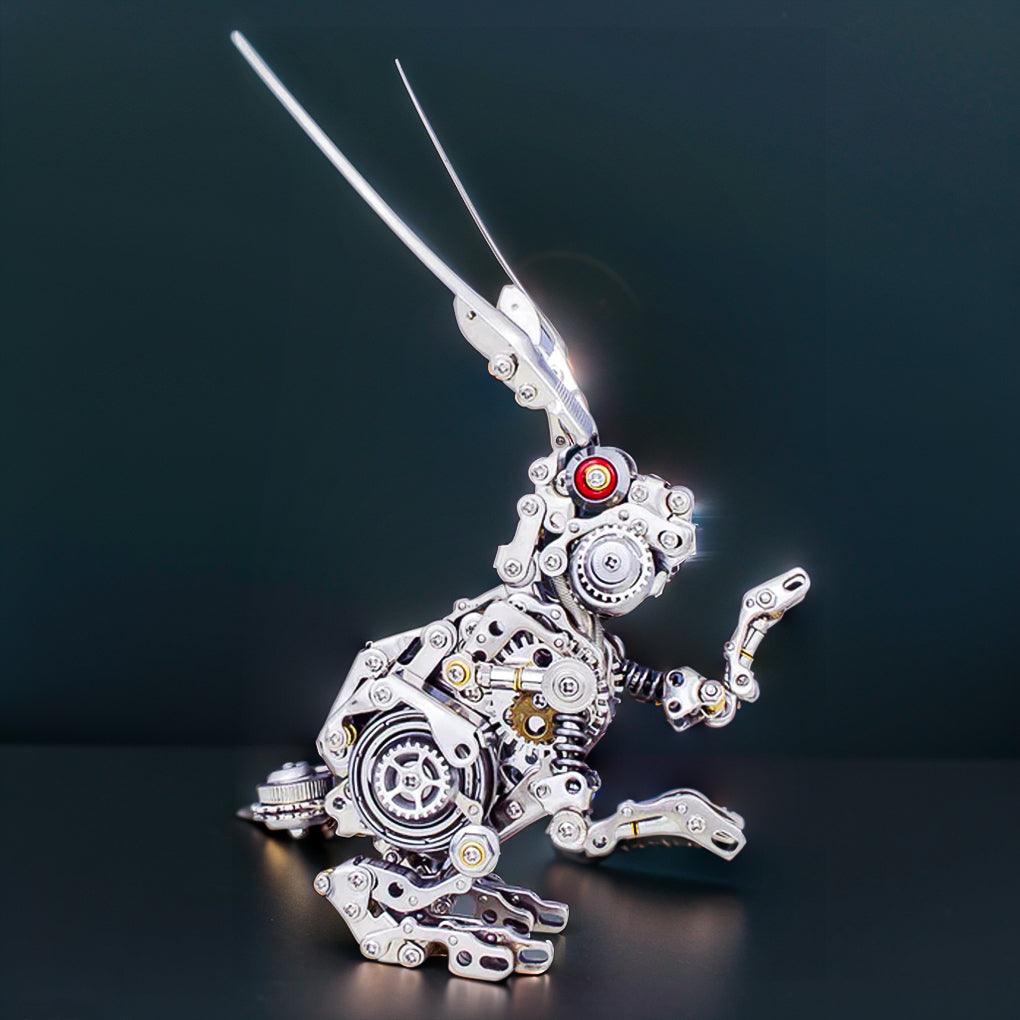 Estrelik™ | GEARSPRING REBEL 3D Metal Punk Mechanical Rabbit Model Kit