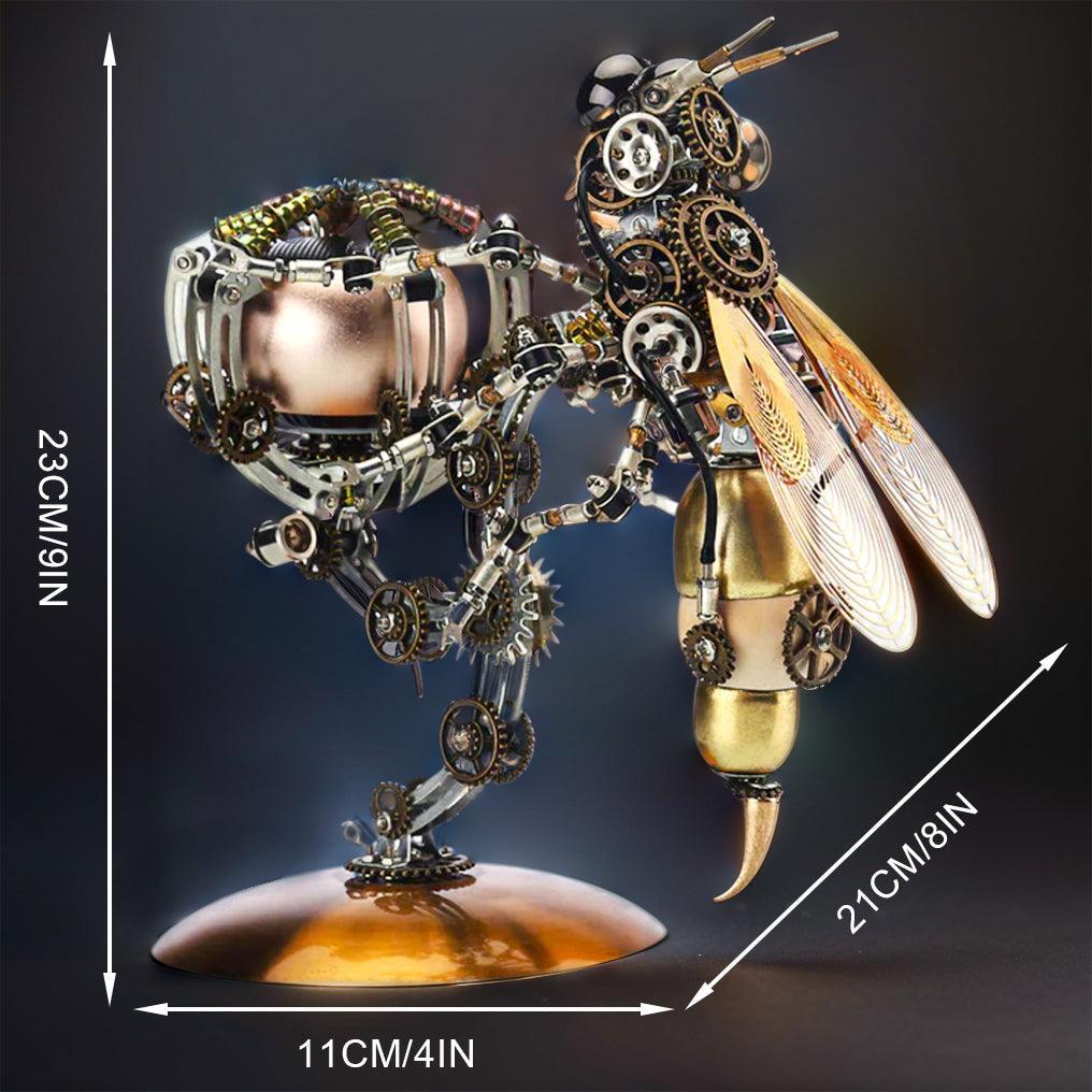Estrelik™ | Luminous Steampunk Wasp Mechanical Model Kit