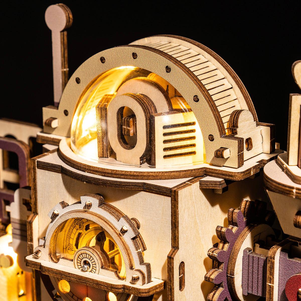 Estrelik™ | Sweet Factory Marble Run - 3D Wooden Puzzle