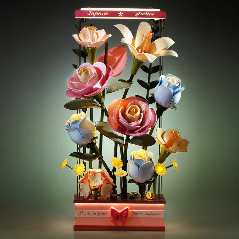 Estrelik™ | Botanical Motion Theater - A Living Bouquet Puzzle