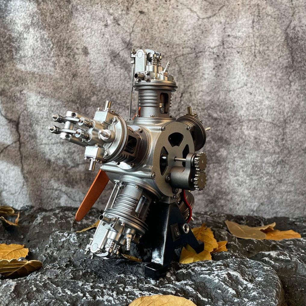 Estrelik™ | DIY 1/6 Full Metal 5 Cylinder Radial Engine Model Kit