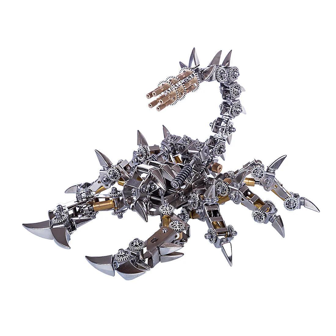 Estrelik™ | DIY 3D Metal Mechanical War Scorpion Puzzle Model Assembly Kit