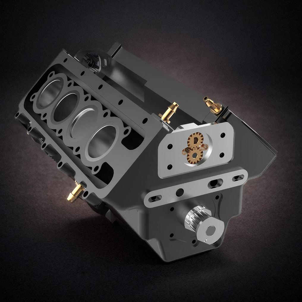 Estrelik™ | DIY V8 Engine Model That Run 28cc Gasoline/Nitro Engine KIT FS-V800