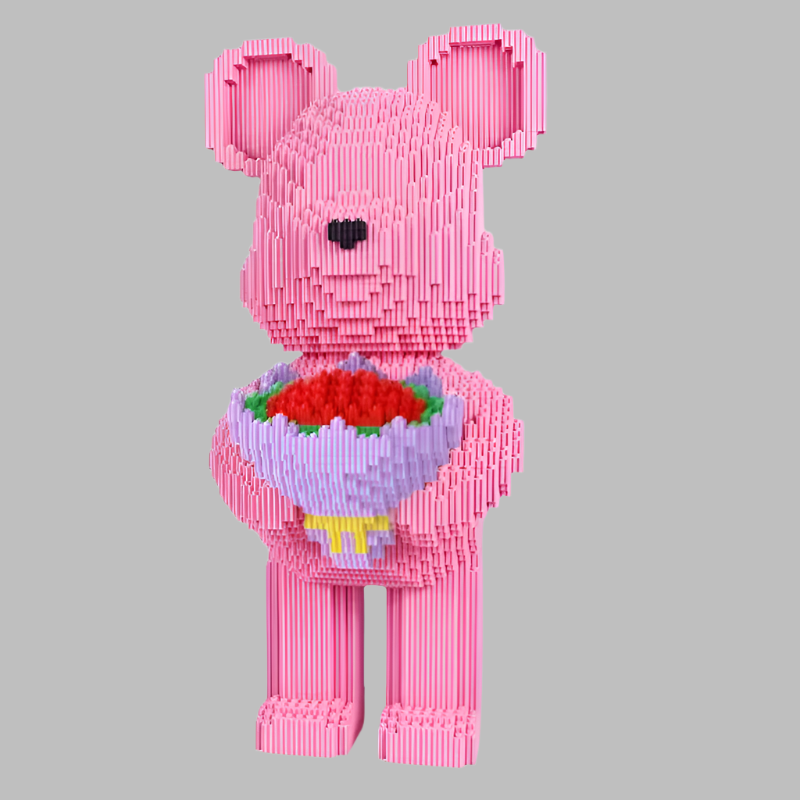 Estrelik™ | 3800 Piece Large Bear Character Construction Toy - Building Blocks Set