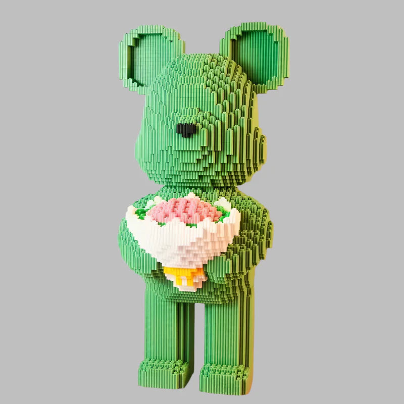 Estrelik™ | 3800 Piece Large Bear Character Construction Toy - Building Blocks Set