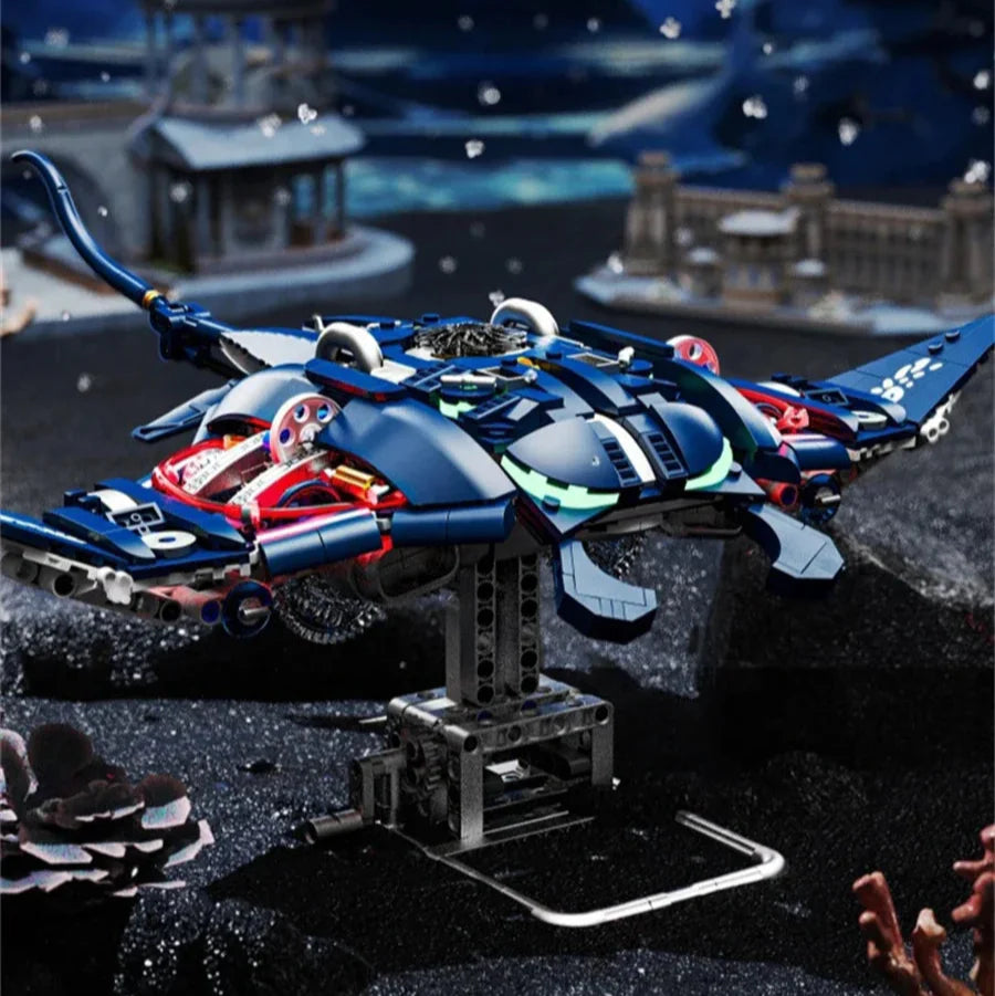 Estrelik™ | Mechanical Devil Fish Building Blocks Set