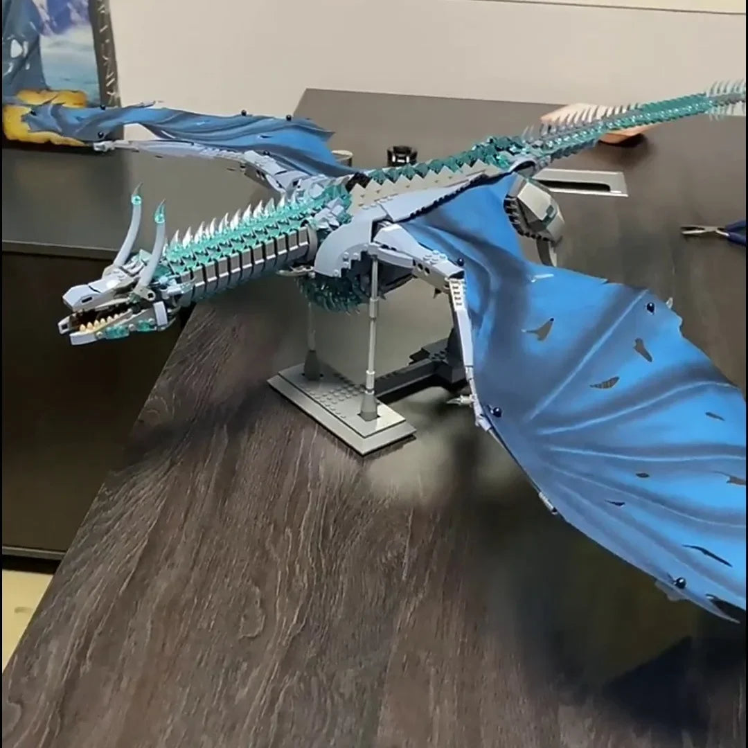 Estrelik™ | Mechanical Giant Dragon Master Building Blocks Set
