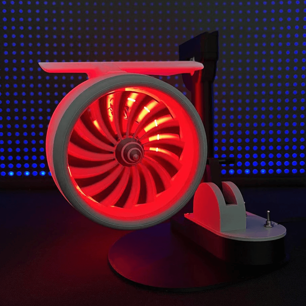 Estrelik™ | JetEngine Humidifier Fan - Aviation-Inspired Desktop Companion
