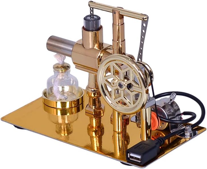 Estrelik™ | Educational Stirling Engine Generator with LED Power Display