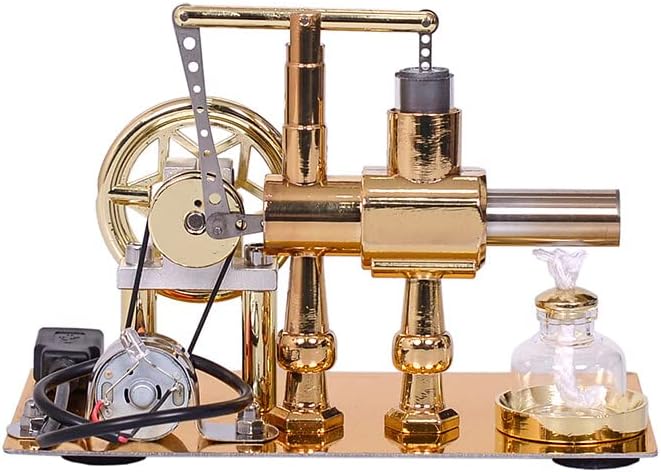 Estrelik™ | Educational Stirling Engine Generator with LED Power Display