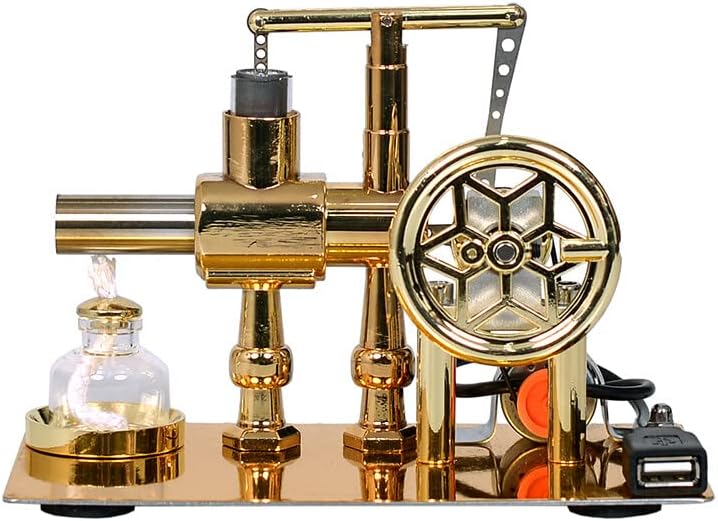 Estrelik™ | Educational Stirling Engine Generator with LED Power Display