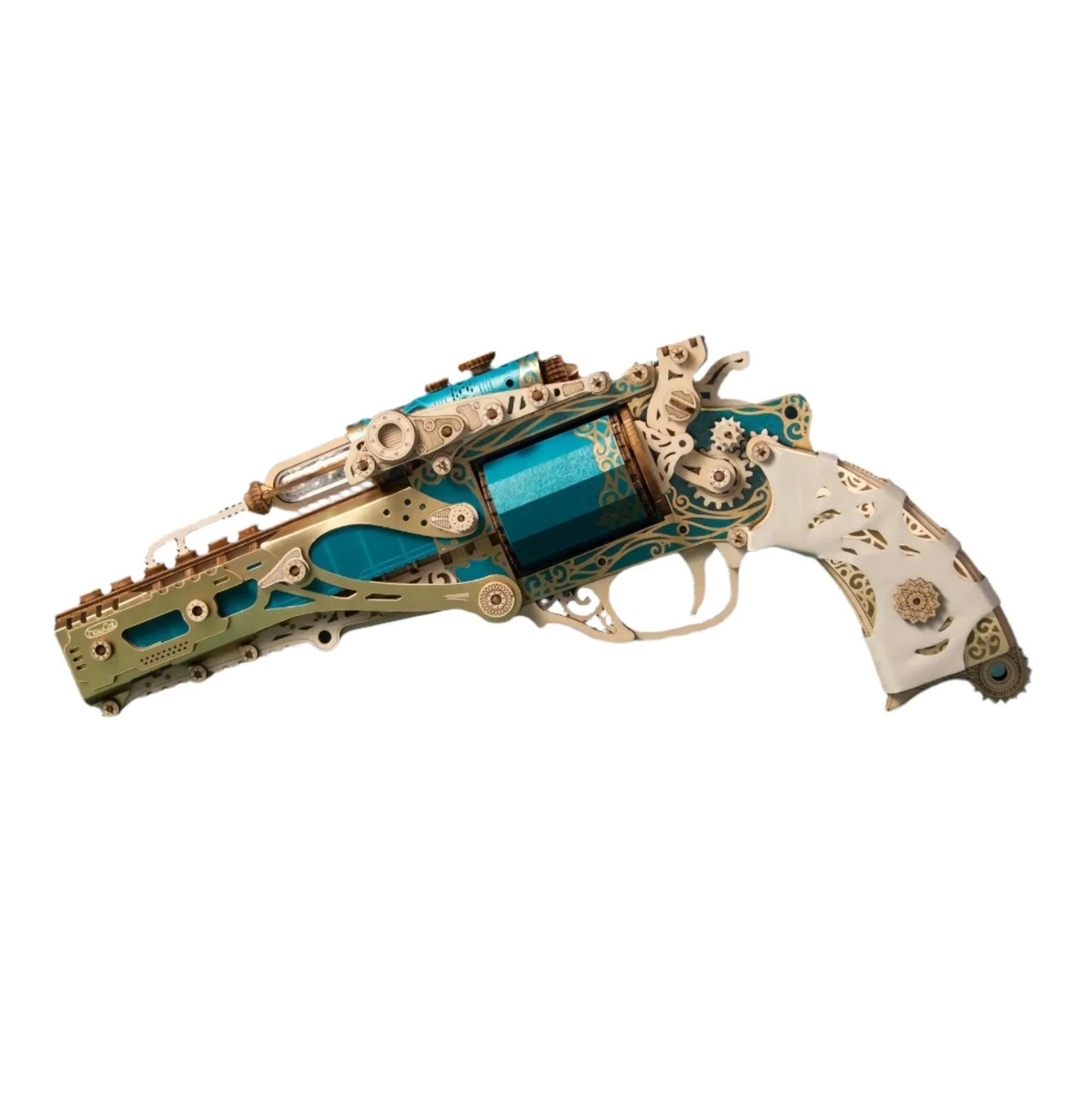 Estrelik™ | Steampunk Revolution 3D Mechanical Revolver Puzzle