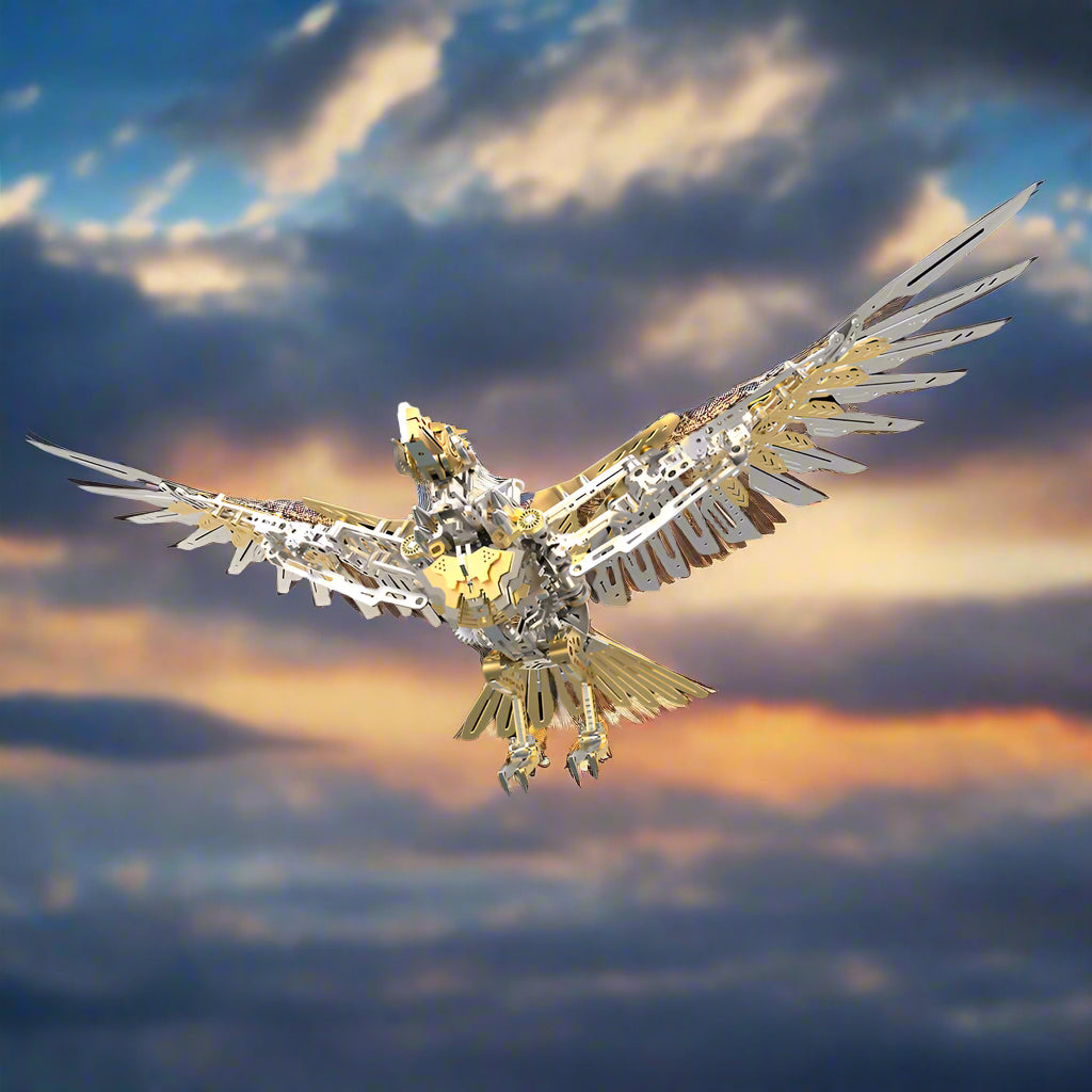 Estrelik™ | Majestic 3D Metal Mechanical Eagle Model Kit