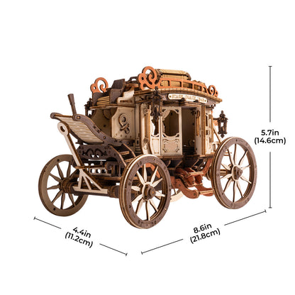 Estrelik™ | Victorian Stagecoach Musical Mechanical Kit