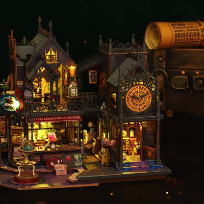 Estrelik™ | Holo Magic City DIY Miniature House
