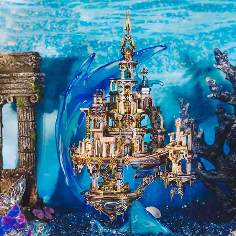 Estrelik™ | Atlantis Legends Premium Metal Puzzle Kit