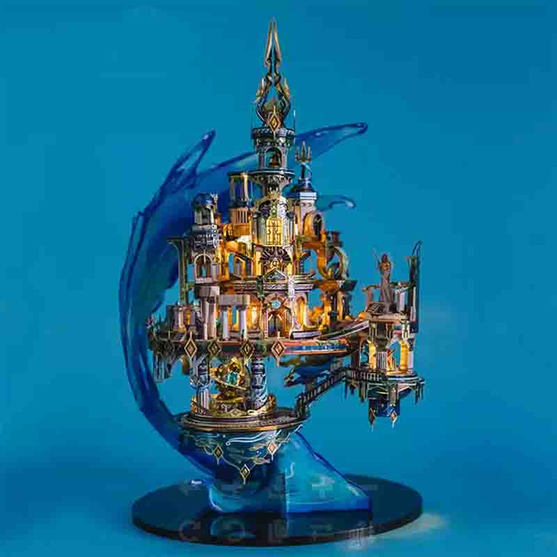 Estrelik™ | Atlantis Legends Premium Metal Puzzle Kit