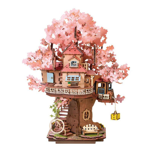 Estrelik™ | Sakura Tree House DIY Assembly Kit