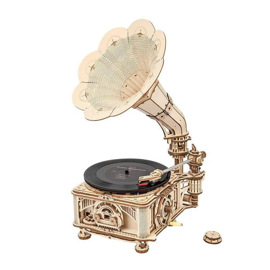 Estrelik™ | Vintage Melody Maker DIY Wooden Gramophone Kit