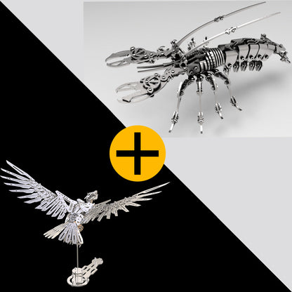 Estrelik™ | Majestic 3D Metal Mechanical Eagle Model Kit