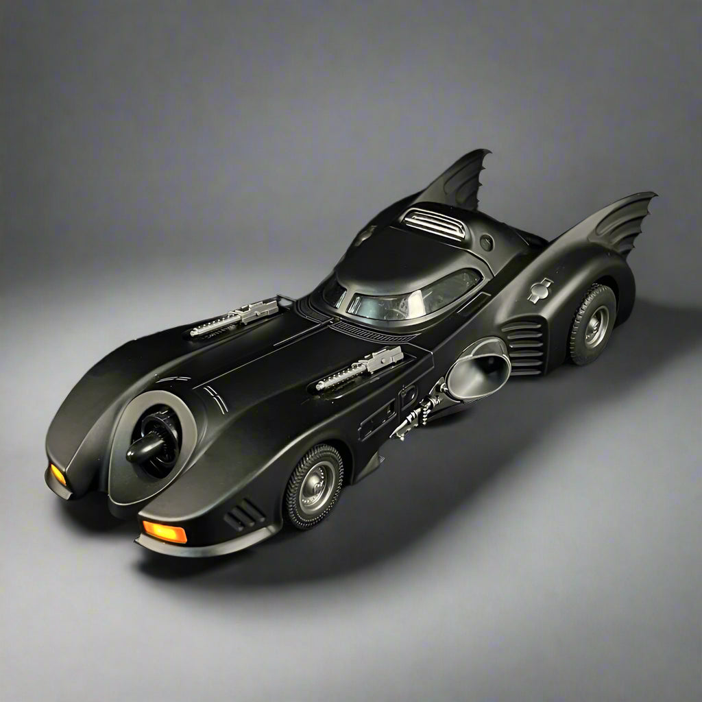 Estrelik™ | 1/18 Classic Batman Movies Car 2008 Batmobile Alloy Diecast Metal Toy Race Car Model Sound Light Kids Gifts