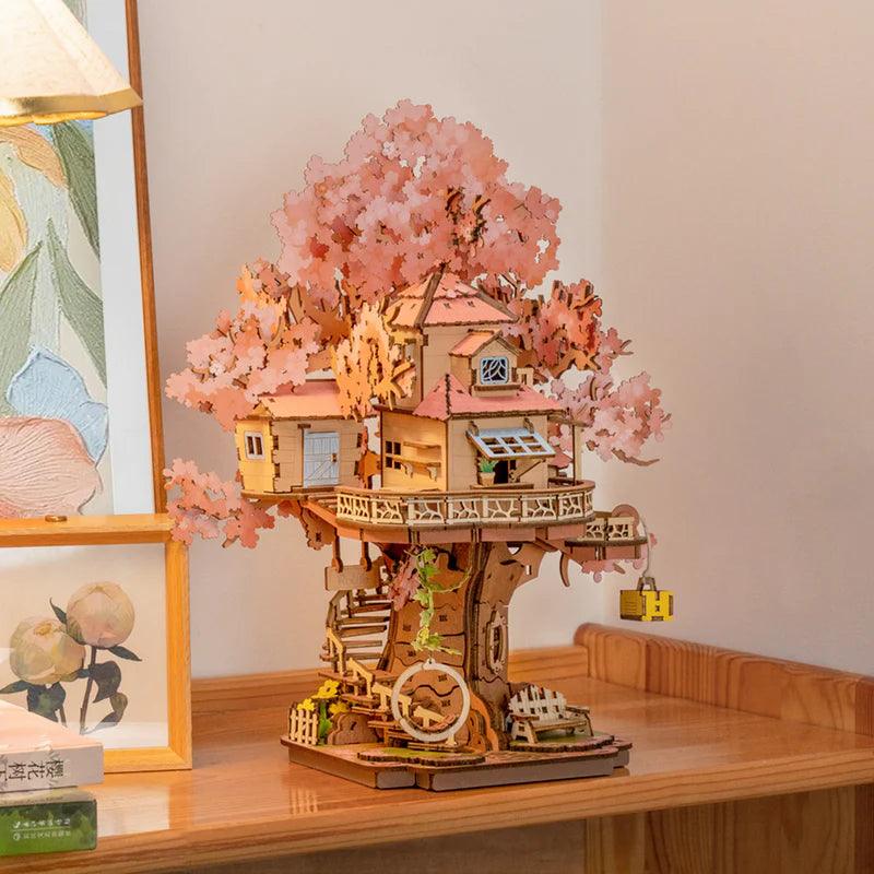 Estrelik™ | Sakura Tree House DIY Assembly Kit