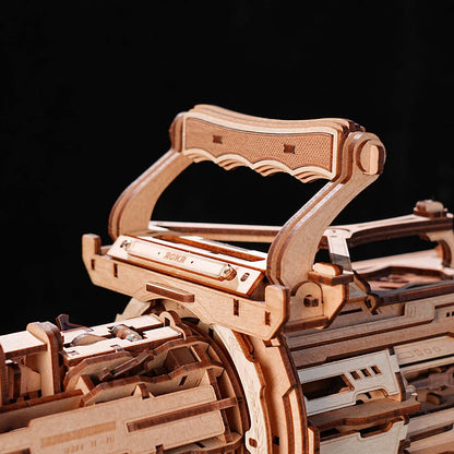 Estrelik™ | Ultimate Rotating Barrel Machine Gun - 3D Wooden Puzzle Kit