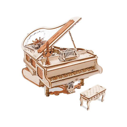 Estrelik™ | Grand Symphony Piano Mechanical Music Box 3D Wooden Puzzle