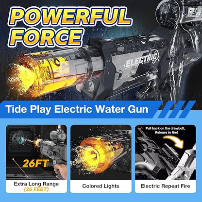 HydroGlow LED Water Blaster | Xaudis – Immersive Electric Water Gun