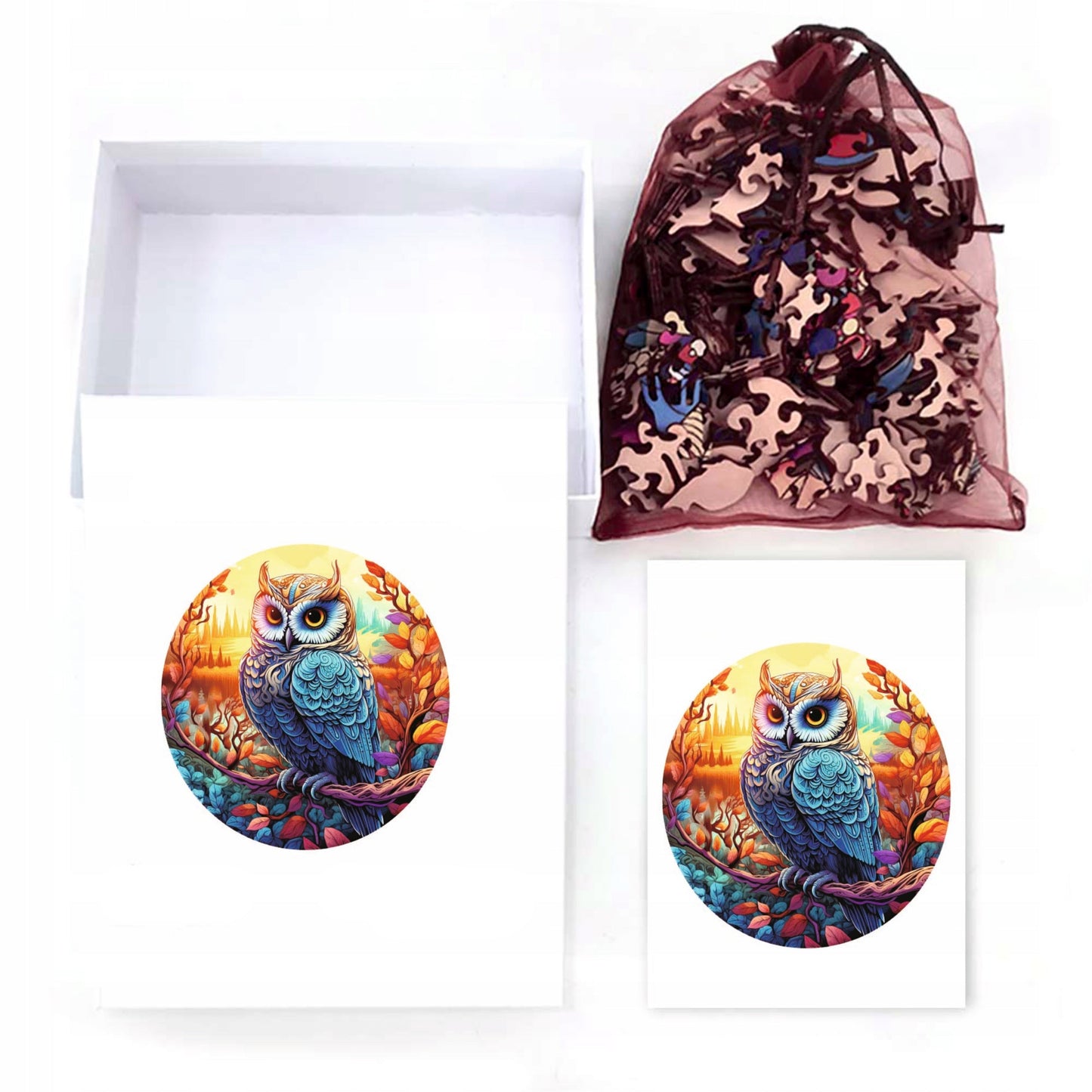 Estrelik™ | Nature-Inspired Wooden Jigsaw Puzzle Collection