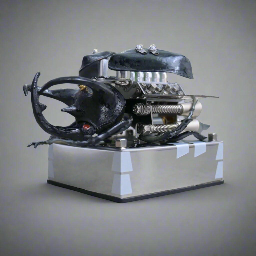 Estrelik™ | DIY V8 Engine Model Kit - Premium Metal Mechanical Beetle