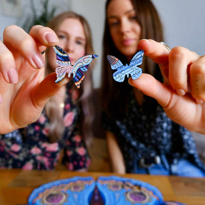 Rompecabezas Mariposa Juguetona de Madera Premium – Desafío Artístico Único