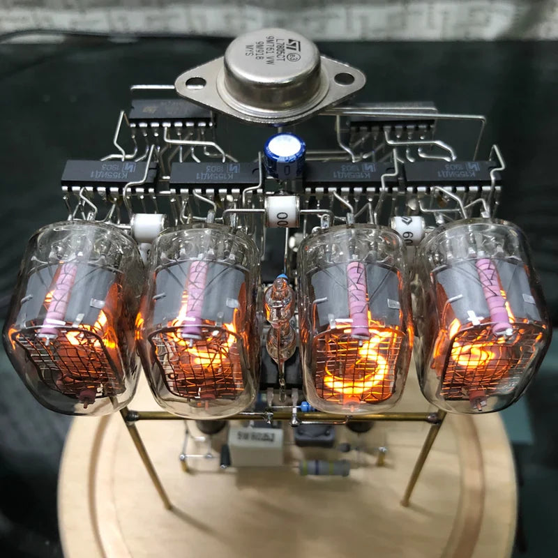 Estrelik™ | DIY CyberGlow IN12 Nixie Tube Desktop Clock