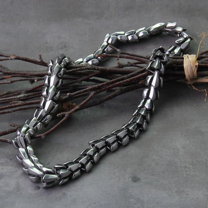 World Serpent 316L Stainless Steel Norse Necklace Protective Statement Chain