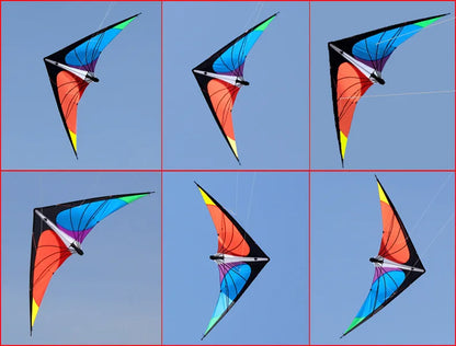1.8m Dual-Line Stunt Kite Extra-Durable Nylon Frame and Line