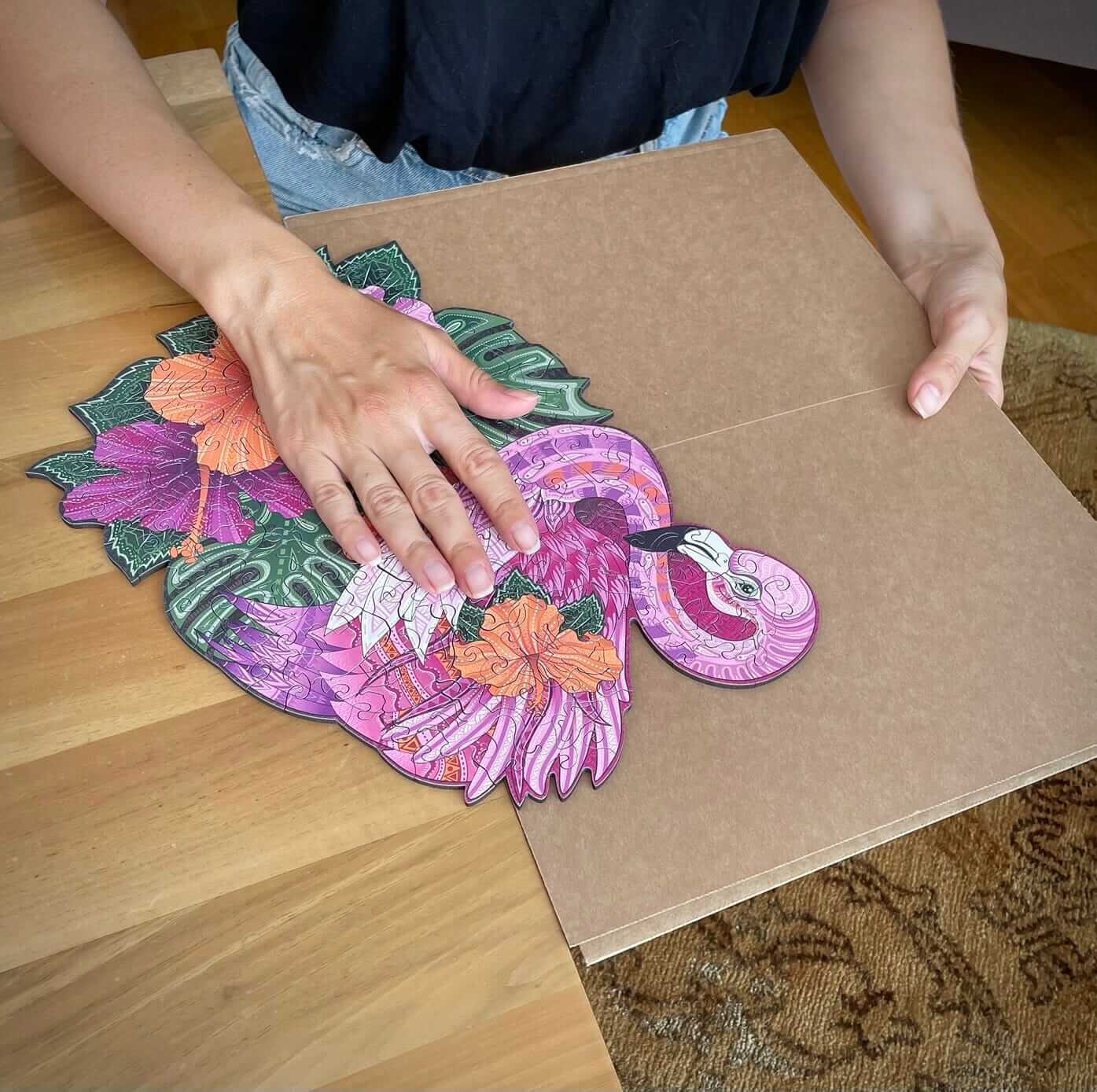 Kit Conservador Rompecabezas Lubiwood: Pegamento, Adhesivos, Cartones para Exhibir Obras