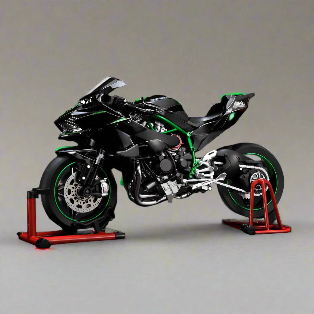 Estrelik™ | Premium Ninja H2R RC Superbike 1:6 Scale with Realistic Sound & Smoke Effects