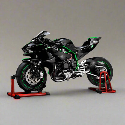 Estrelik™ | Premium Ninja H2R RC Superbike 1:6 Scale with Realistic Sound & Smoke Effects