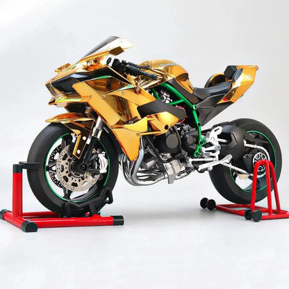 Estrelik™ | Premium Ninja H2R RC Superbike 1:6 Scale with Realistic Sound & Smoke Effects