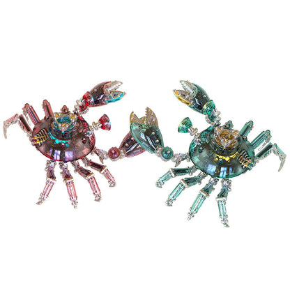 Estrelik™ | Cybernetic Crab 3D Metal Model Kit